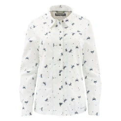 Simms Womens Isle Ls Shirt Sale -Simms || Patagonia || Hareline Sales 12086 113 womens isle ls shirt dragon fly white front s20 lowres