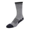 Simms Merino Midweight Hiker Sock -Simms || Patagonia || Hareline Sales 13143 016 merino midweight hiker sock steel grey f20