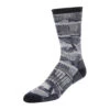 SIMMS WOMENS MERINO MDWT HIKER SOCK -Simms || Patagonia || Hareline Sales 13145 889 womens merino midweight hiker sock hex flo camo admiral f20