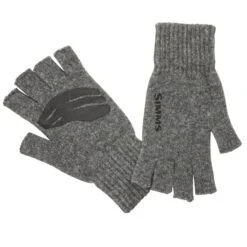 Simms Wool Half Finger Mitt