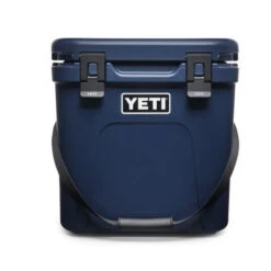 YETI Roadie 24 Cooler -Simms || Patagonia || Hareline Sales 200259 Roadie 24 Campaign Website Assets Navy Front Handle Down 1680x1204 1