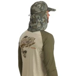 Simms Superlight Sunshield Cap -Simms || Patagonia || Hareline Sales 201 simms superlight sunshield cap regiment camo olive drab 03