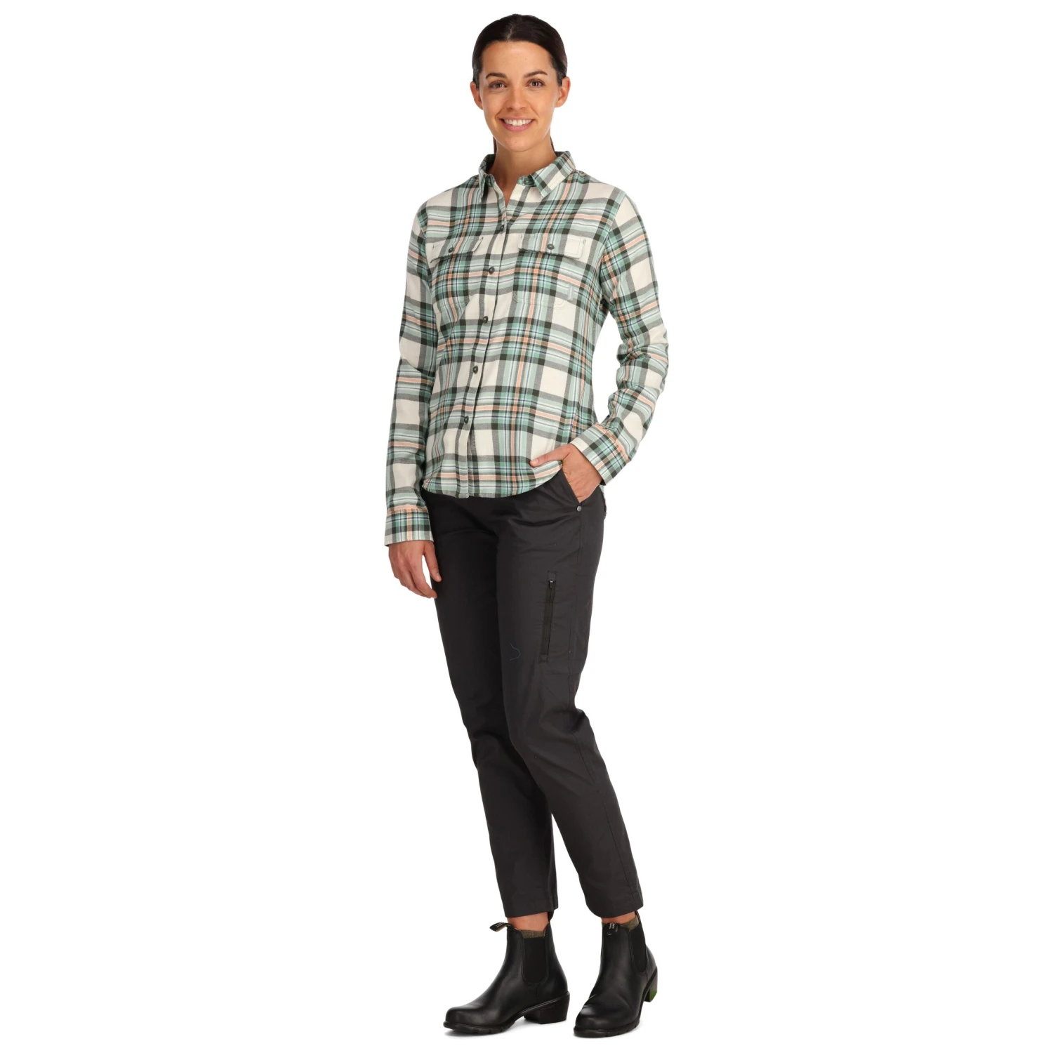 Simms Women's Santee Flannel LS Shirt 8 Simms Women's Santee Flannel LS Shirt - Image 6