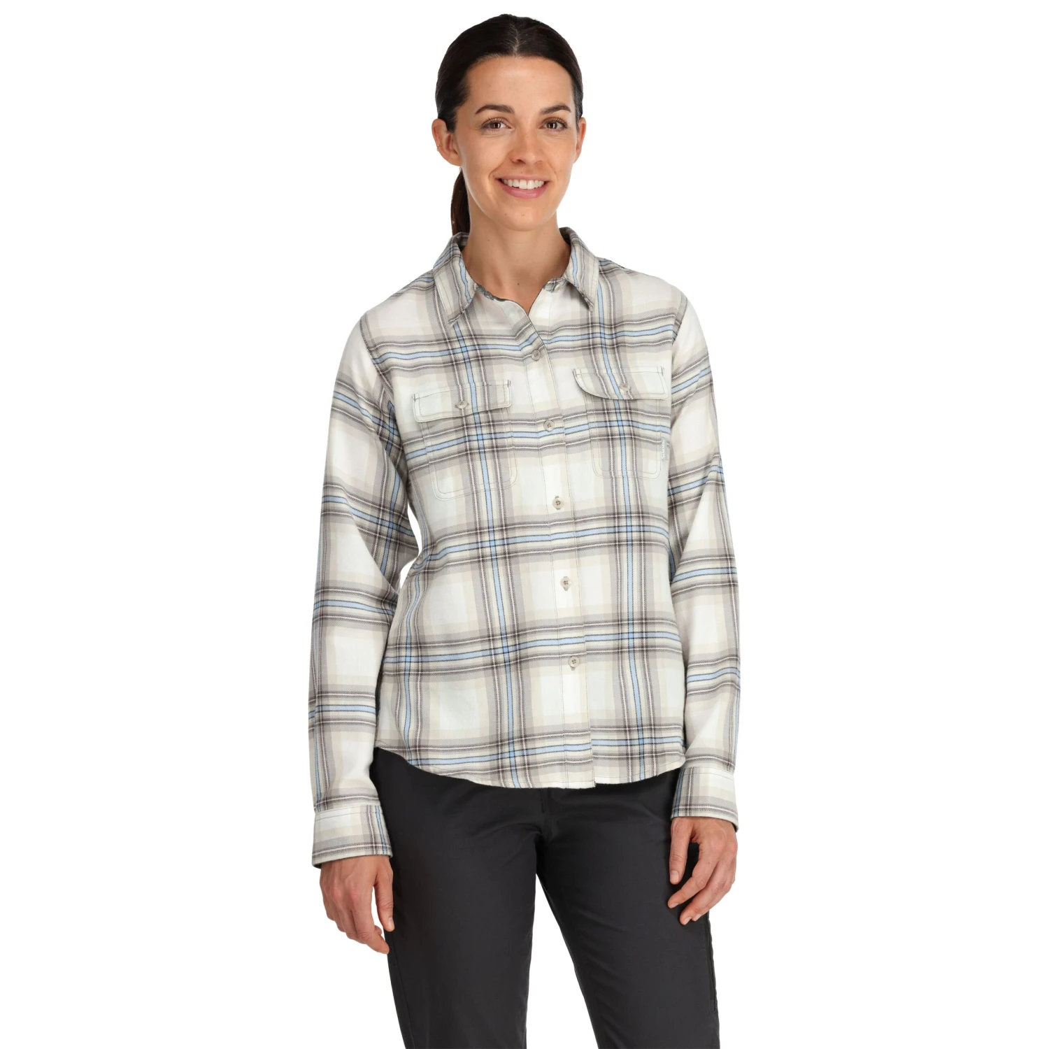Simms Women's Santee Flannel LS Shirt 5 Simms Women's Santee Flannel LS Shirt - Image 3
