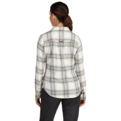 Simms Women's Santee Flannel LS Shirt 13 Simms Women's Santee Flannel LS Shirt -Simms || Patagonia || Hareline Sales 222 simms womens santee flannel ls shirt soft rose camp plaid 04