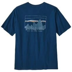 Patagonia Mens '73 Skyline Organic T-Shirt 20 Patagonia Mens '73 Skyline Organic T-Shirt -Simms || Patagonia || Hareline Sales 231 patagonia mens 73 skyline organic t shirt lagom blue 01 4a2436d5 8288 4d31 a05e 24775dc29cb8