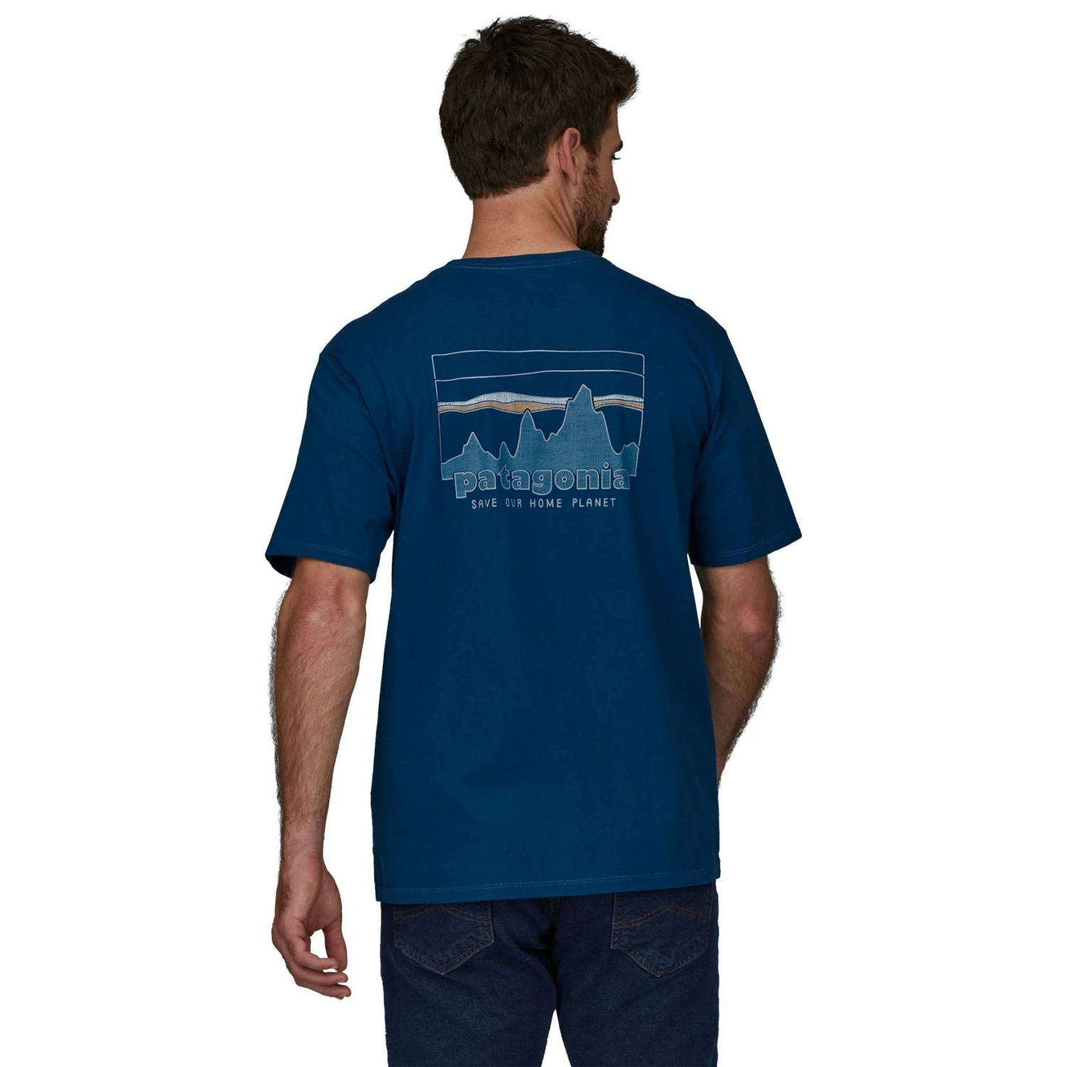 Patagonia Mens '73 Skyline Organic T-Shirt 10 Patagonia Mens '73 Skyline Organic T-Shirt - Image 8