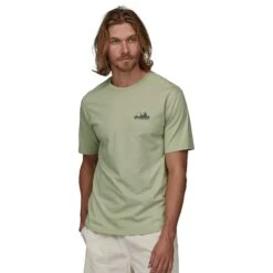Patagonia Mens '73 Skyline Organic T-Shirt 27 Patagonia Mens '73 Skyline Organic T-Shirt -Simms || Patagonia || Hareline Sales 231 patagonia mens 73 skyline organic t shirt salvia green 04 eaf1aa7e 95a5 4269 aff2 201bbc06340d