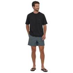 Patagonia Men's Baggies Shorts -Simms || Patagonia || Hareline Sales 231 patagonia mens baggies shorts plume grey 02