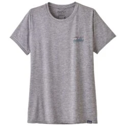 Patagonia Womens Cap Cool Daily Graphic Shirt -Simms || Patagonia || Hareline Sales 231 patagonia womens cap cool daily graphic shirt 73 skyline feather grey 02 ecee739f 55c5 4039 aa5c f318c79d77e0