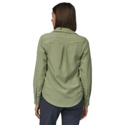 Patagonia Women's Self Guided Hike Shirt Long Sleeve Sale -Simms || Patagonia || Hareline Sales 231 patagonia womens self guided hike shirt long sleeve salvia green 03 082db1a5 94e9 4e51 b7f9 be643272944b