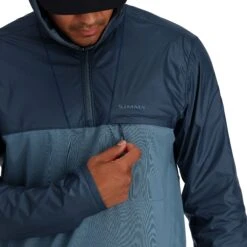 Simms SolarFlex Wind Hoody -Simms || Patagonia || Hareline Sales 231 simms solarflex wind hoody neptune midnight 06
