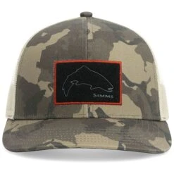 Simms Wader Maker Mid Crown Trucker -Simms || Patagonia || Hareline Sales 231 simms wader maker mid crown trucker regiment camo olive drab 01