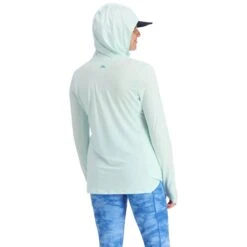 Simms Women's SolarFlex 1/4 Zip Hoody -Simms || Patagonia || Hareline Sales 231 simms womens solarflex 1 4 zip hoody sea breeze 03