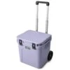 YETI Roadie 48 Wheeled Cooler 2 YETI Roadie 48 Wheeled Cooler -Simms || Patagonia || Hareline Sales 232 yeti roadie 48 cosmic lilac 01