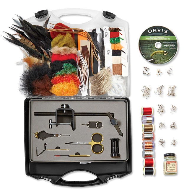ORVIS PREMIUM FLY-TYING KIT 3 ORVIS PREMIUM FLY-TYING KIT