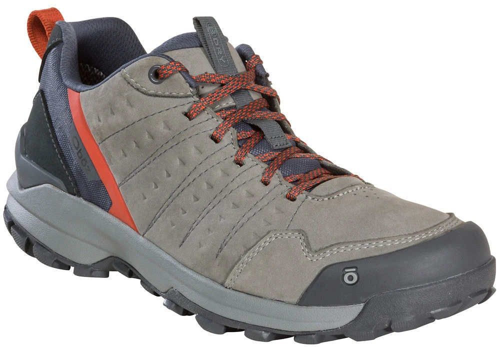 Oboz Footwear Oboz Mens Sypes Low Leather B-DRY Wide 4 Oboz Footwear Oboz Mens Sypes Low Leather B-DRY Wide - Image 2