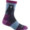 Darn Tough Womens Bear Town Micro Crew Sock Light Cushion -Simms || Patagonia || Hareline Sales Bear Town