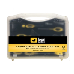 Loon Outdoors LOON COMPLETE FLY TYING TOOL KIT -Simms || Patagonia || Hareline Sales Complete Fly Tying Tool Kit Yellow closed front web 736x900 1000x a731c3c3 2af4 4f9e 953e 90d3e10ca42c