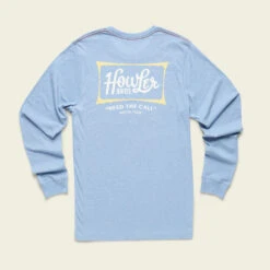 Howler Brothers Select Longsleeve T Sale -Simms || Patagonia || Hareline Sales F22 LS Tee Howler Classic Light Blue Heather Flat Back 1000x1000 crop center.progressive b0b8b933 8158 4de3 9cc9 2367f1dc3ae0