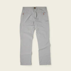 Howler Brothers Shoalwater Tech Pants Sale -Simms || Patagonia || Hareline Sales F22 Shoalwater Tech Pants Light Grey Flat Back