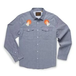 Howler Brothers Gaucho Snapshirt Sale 14 Howler Brothers Gaucho Snapshirt Sale -Simms || Patagonia || Hareline Sales HOW00281 Bark 20At 20The 20Moon.01
