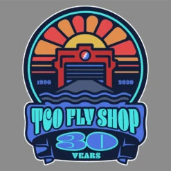 TCO Fly Shop Hat 30th Anniversary Trucker -Simms || Patagonia || Hareline Sales HatClose