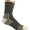 Darn Tough Mens Hiker Micro Crew Sock Cushion -Simms || Patagonia || Hareline Sales Hiker Olive