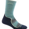Darn Tough Womens Light Hiker Micro Crew Sock Light Cushion 2 Darn Tough Womens Light Hiker Micro Crew Sock Light Cushion -Simms || Patagonia || Hareline Sales Light Hiker Aqua