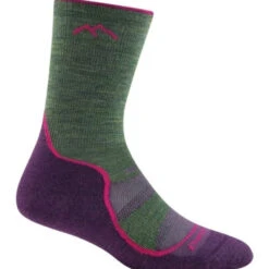 Darn Tough Womens Light Hiker Micro Crew Sock Light Cushion -Simms || Patagonia || Hareline Sales Light Hiker Moss
