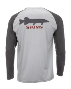 Simms Tech Tee - Artist Series Sale -Simms || Patagonia || Hareline Sales PG 13533 683 M Tech Tee Artist Series Musky Sterling Steel Back s22