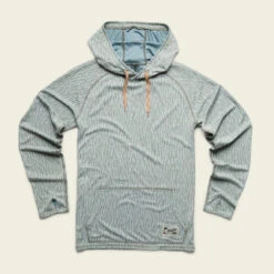 Howler Brothers Loggerhead Hoodie Sale -Simms || Patagonia || Hareline Sales S22 Loggerhead Hoodie Deluge Camo Light Grey Flat Front f97901c9 abd7 4691 a473 6160f35c4c0a