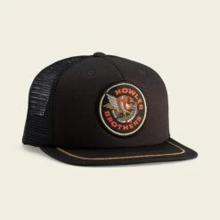Howler Brothers Structured Snapback Hats Sale 7 Howler Brothers Structured Snapback Hats Sale -Simms || Patagonia || Hareline Sales S22 Snapback Hat Osprey And Pike Antique Black Front 1780x b107995c 78a1 43a5 aa95 70c135d86046