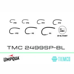 TIEMCO HOOK - TMC 2499SP-BL -Simms || Patagonia || Hareline Sales TMC 2499SP BL