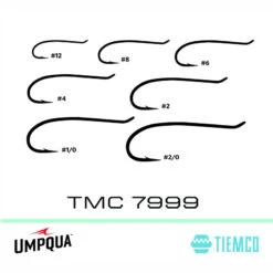 TIEMCO HOOK - TMC 7999 -Simms || Patagonia || Hareline Sales TMC 7999