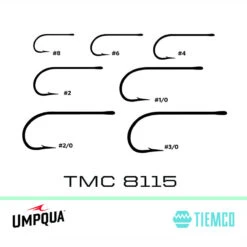 TIEMCO HOOK - TMC 811S -Simms || Patagonia || Hareline Sales TMC 8115