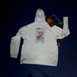 TCO Simms SolarFlex Hoody - Pale Ale Beer Can Logo -Simms || Patagonia || Hareline Sales TroutbeerShirt Back TCO 22 0002 DSC 0749