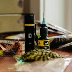 Loon Outdoors LOON FLUORESCING UV CLEAR FLY FINISH 1/2 Oz -Simms || Patagonia || Hareline Sales UV Clear Fly Finish alt 5 1000x 142ea746 45f6 444d 8d7b 4df3b4ce8562