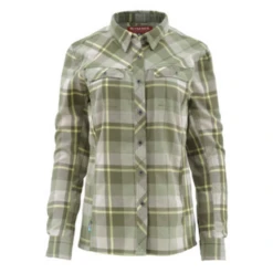 SIMMS WOMENS WL BLEND FLANEL THYME PLD S SALE