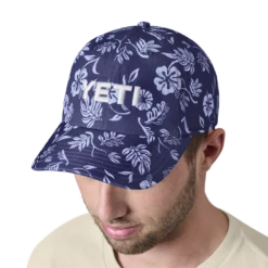Yeti Floral Print Baseball Cap -Simms || Patagonia || Hareline Sales W 230015 1H23 Apparel site studio apparel M Hat Flip Print Cap Navy On Body 3Qtr 01622 Primary B 2400x2400 09c57604 7eef 48a0 b2a8 e86bf2cfd3b9