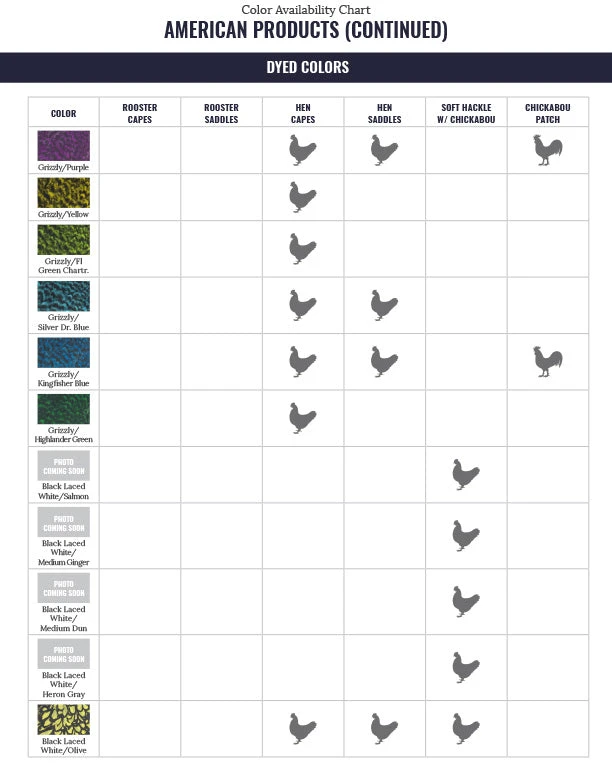 Whiting American Hen Saddle 6 Whiting American Hen Saddle - Image 4