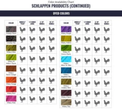 Whiting Schlappen Bundle 10-14 Inch -Simms || Patagonia || Hareline Sales WF ColorChart Schlappen 2 d3b1efda 49fd 41c7 818e 5e5843b8daf6