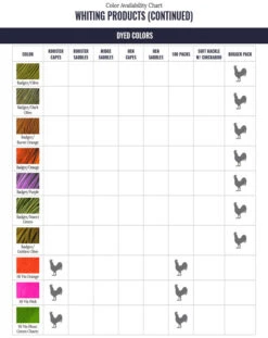 Whiting Bugger Pack 29 Whiting Bugger Pack -Simms || Patagonia || Hareline Sales WF ColorChart WhitingProduct 7 8d30e918 0827 4f26 87fc 6b760cb7dea5