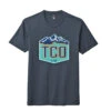 TCO Logo T-Shirt - Fish Mountain Crest 1 TCO Logo T-Shirt - Fish Mountain Crest -Simms || Patagonia || Hareline Sales crst