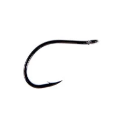 Hareline Gamakatsu SC17 Tarpon Fly Hook Ns Black