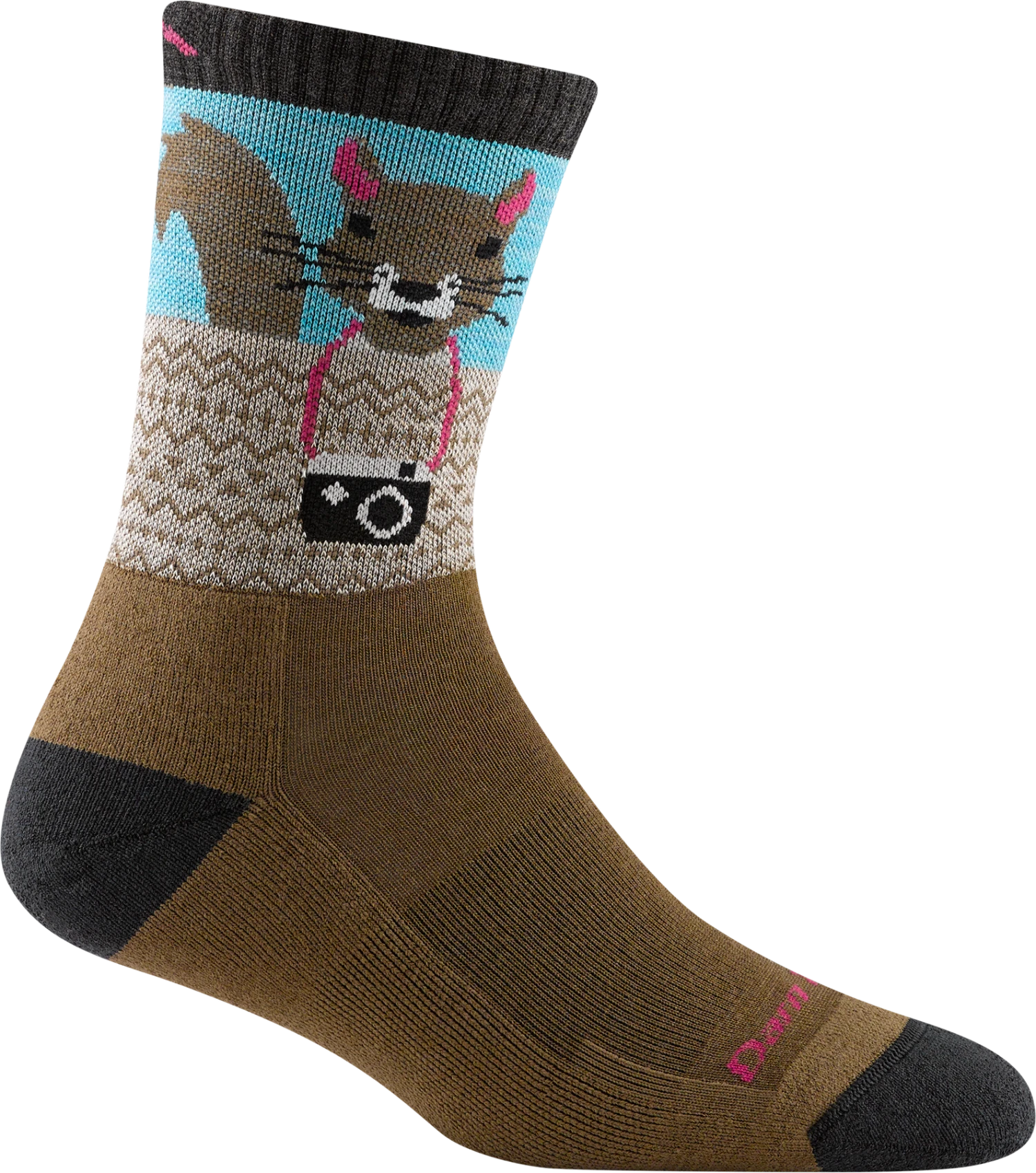 DARN TOUGH WOMENS CRITTER CLUB MICRO CREW LIGHTWEIGHT WITH CUSHION 4 DARN TOUGH WOMENS CRITTER CLUB MICRO CREW LIGHTWEIGHT WITH CUSHION - Image 2