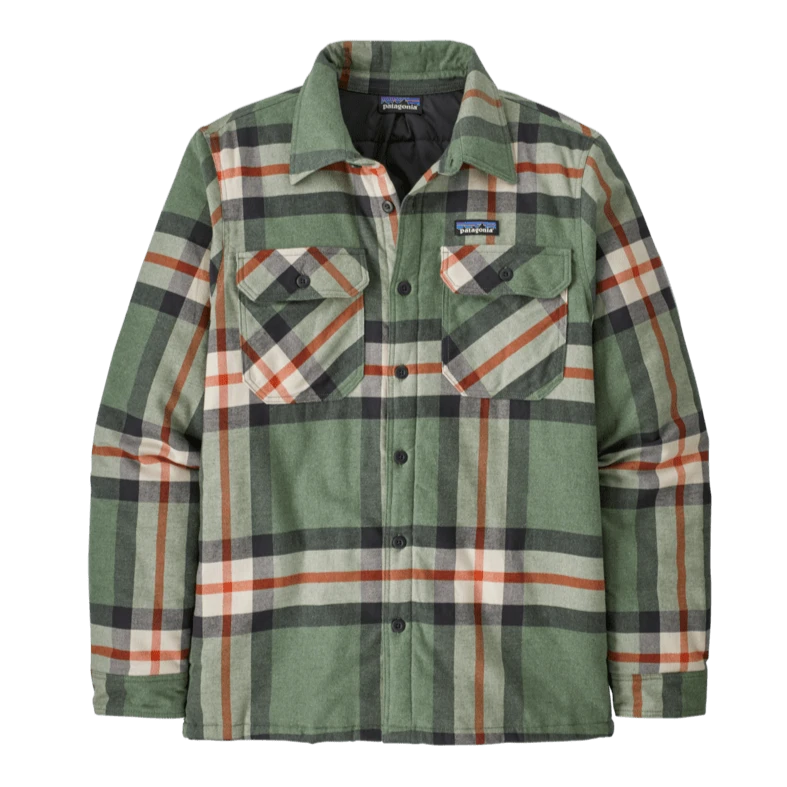 Patagonia Mens Insulated Organic Cotton MW Fjord Flannel Shirt 3 Patagonia Mens Insulated Organic Cotton MW Fjord Flannel Shirt