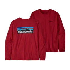 Patagonia Womens Longsleeve P 6 Logo Responsibili Tee