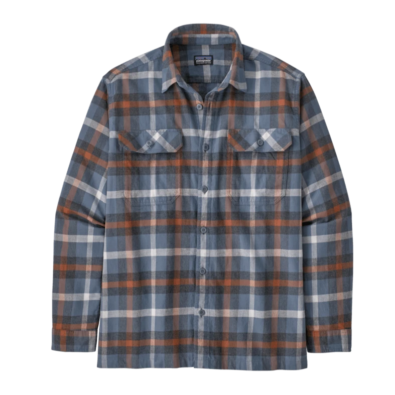 Patagonia Mens Longsleeve Organic Cotton MW Fjord Flannel Shirt 3 Patagonia Mens Longsleeve Organic Cotton MW Fjord Flannel Shirt