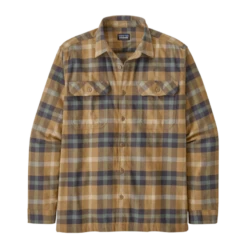Patagonia Mens Longsleeve Organic Cotton MW Fjord Flannel Shirt 7 Patagonia Mens Longsleeve Organic Cotton MW Fjord Flannel Shirt -Simms || Patagonia || Hareline Sales large 42400 FORM P